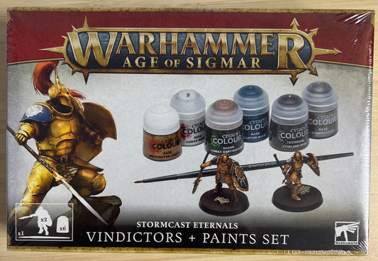 Stormcast Eternals Vindicators + Paints Set Warhammer