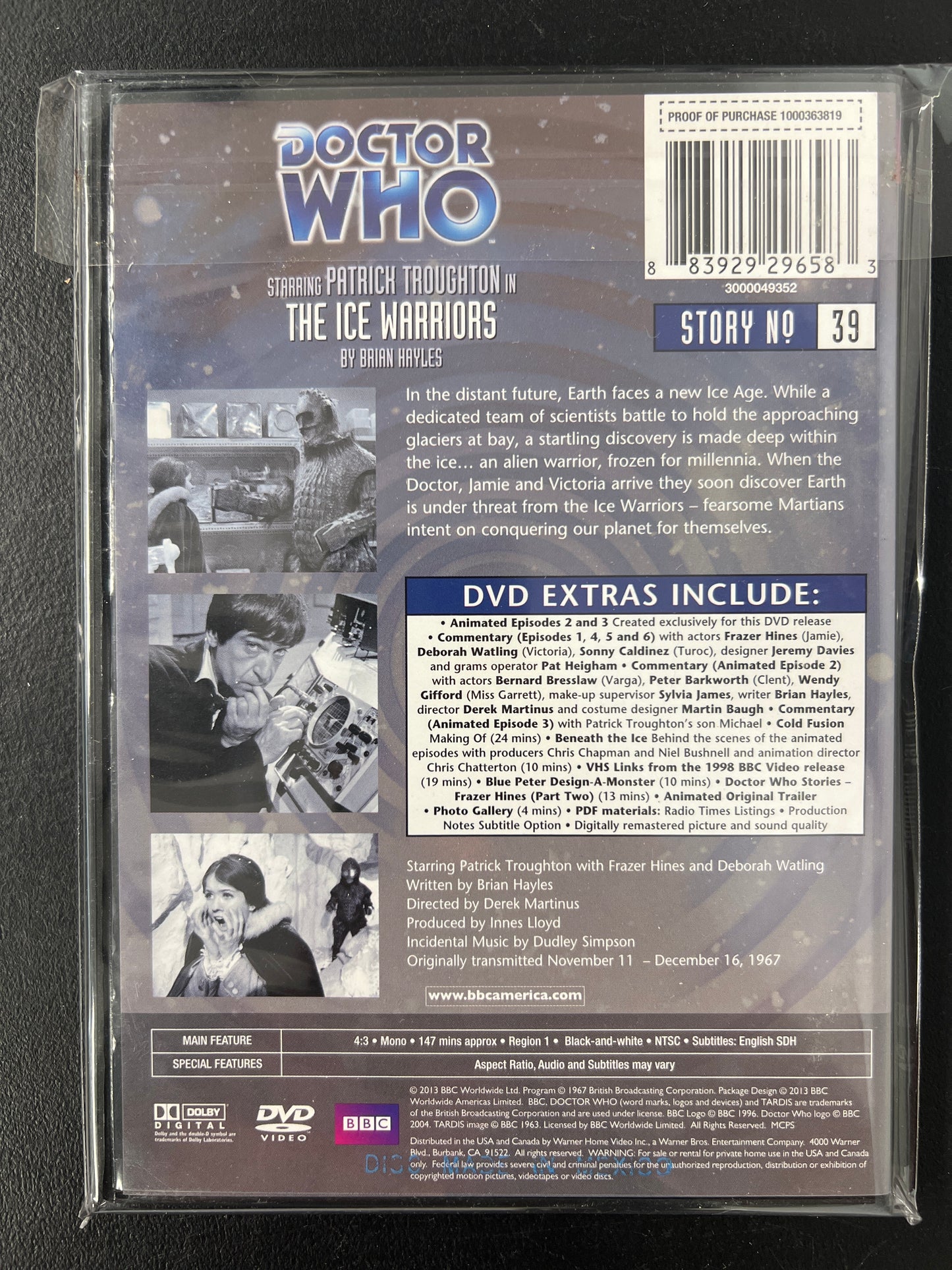 Doctor Who The Ice Warriors DVD