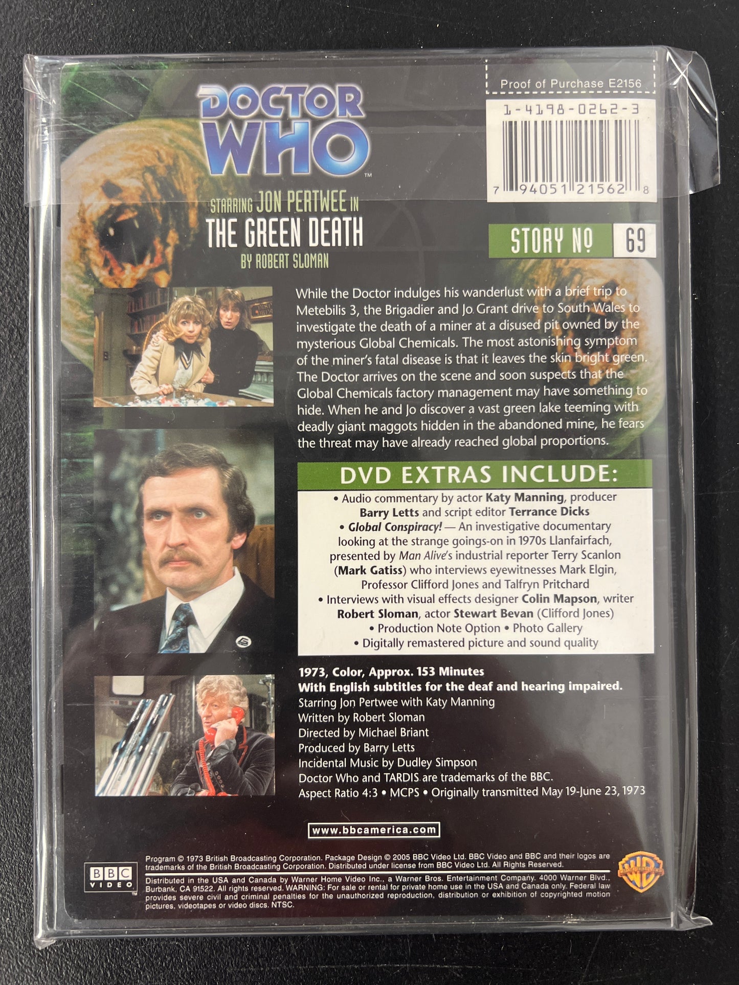Doctor Who The Green Death DVD