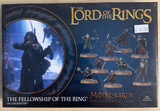 Lord of the Rings Fellowship Minature Set Warhammer