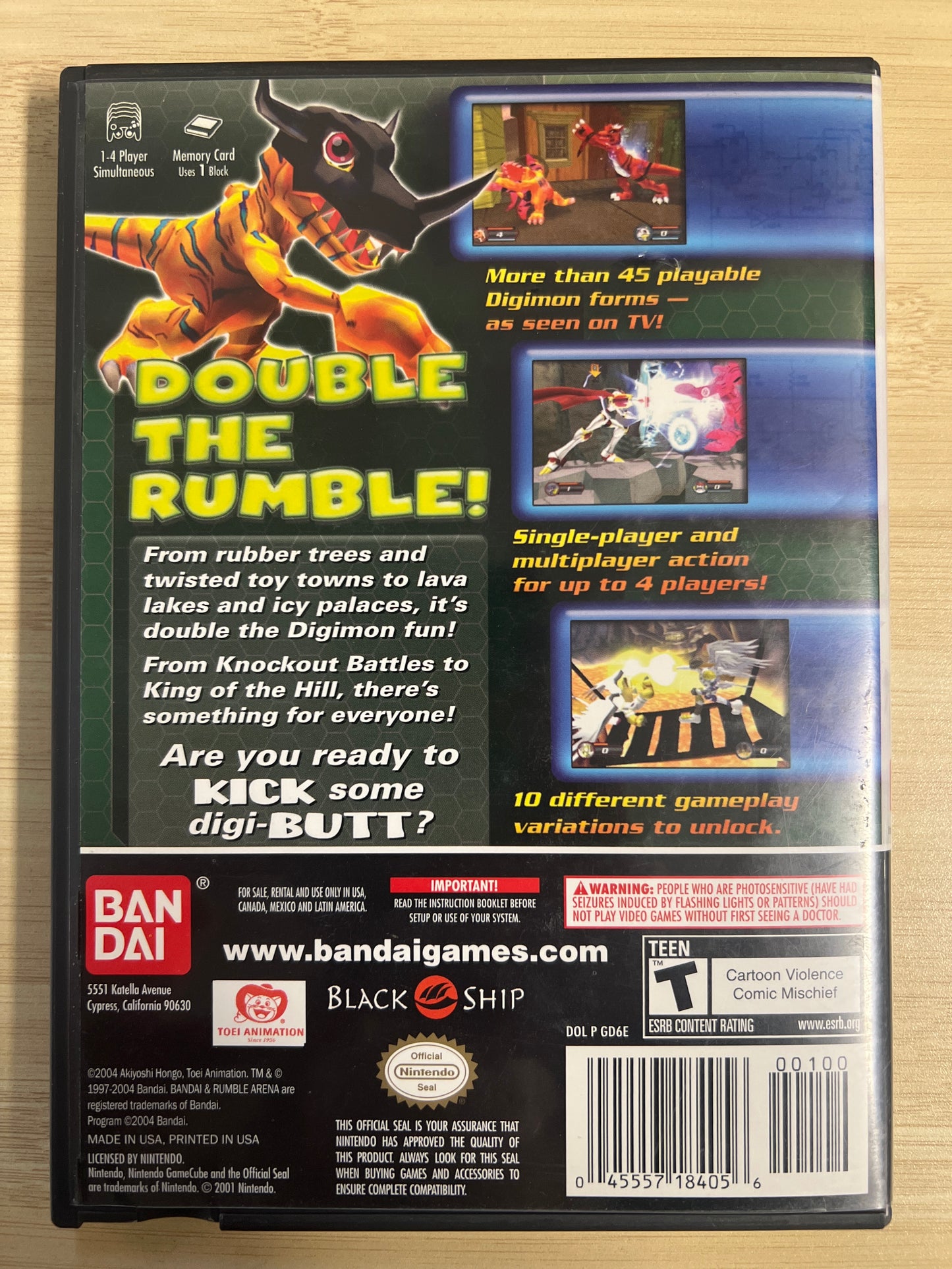 Digimon Rumble Arena 2 GC