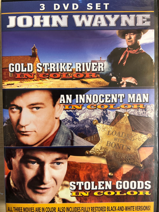 John Wayne 3 DVD Set