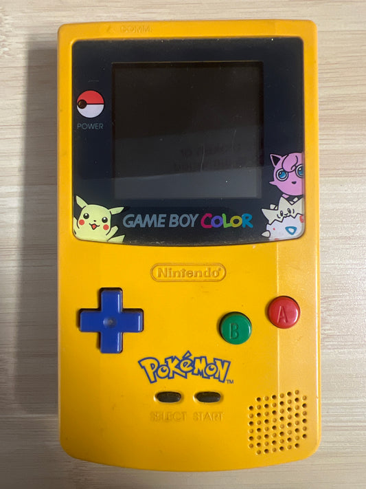 Pokemon Game Boy Color Handheld Console