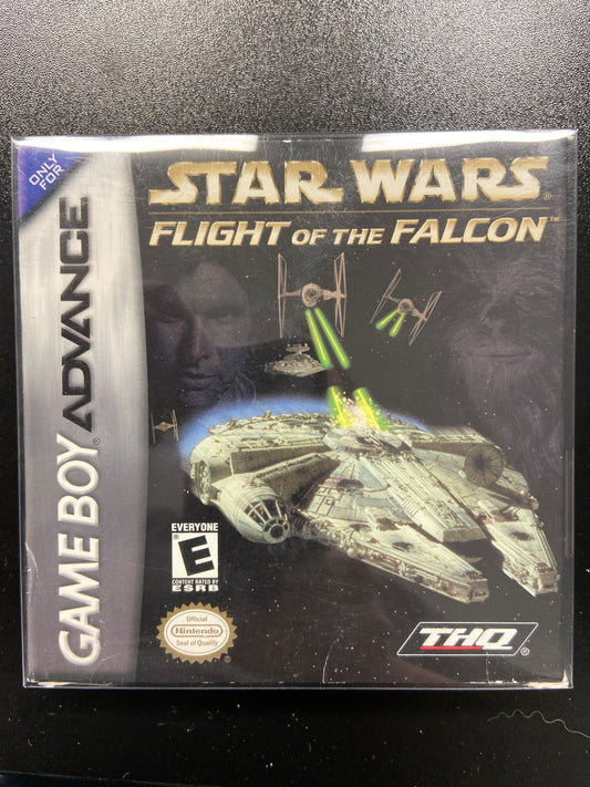 Star Wars Flight of The Falcon In Box GBA