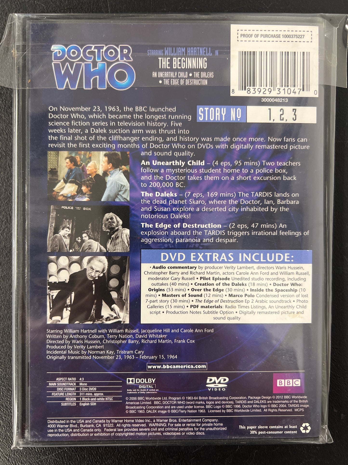 Doctor Who The Beginning DVD