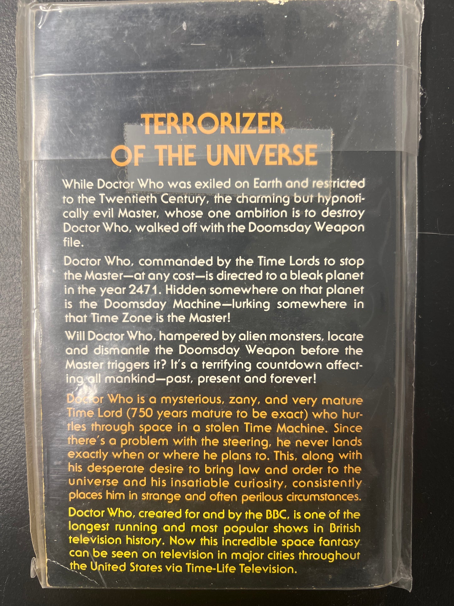 Doctor Who and the Doomsday Weapon