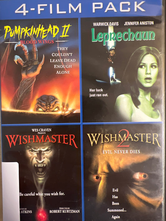 4 Film Horror Pack