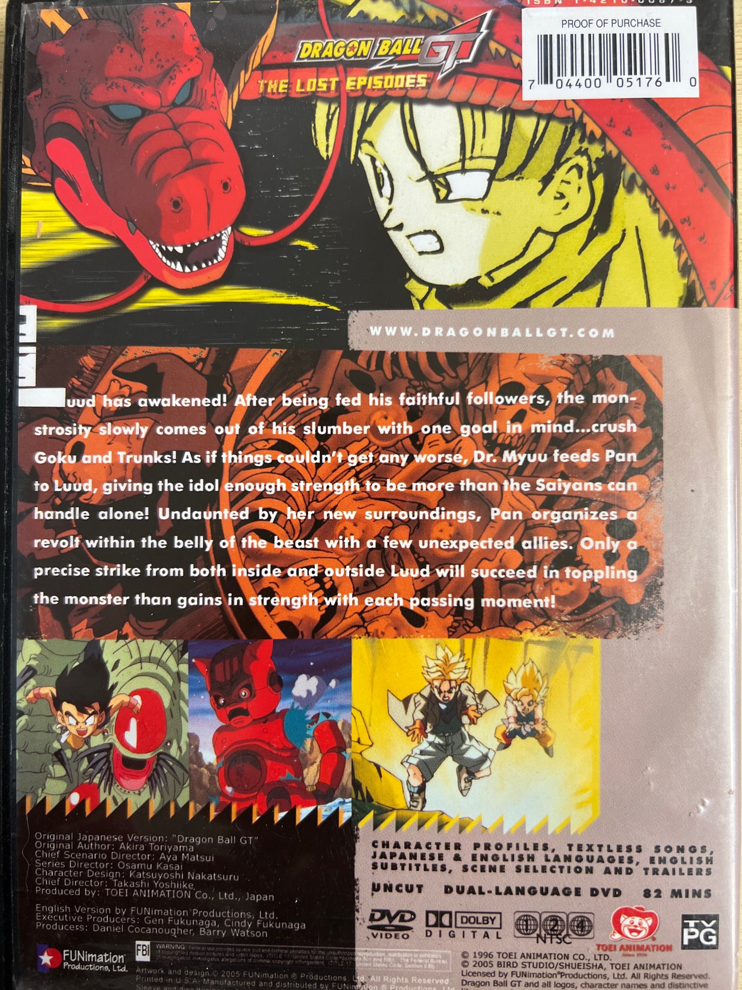 Dragonball GT The Lost Episodes [5] Activation