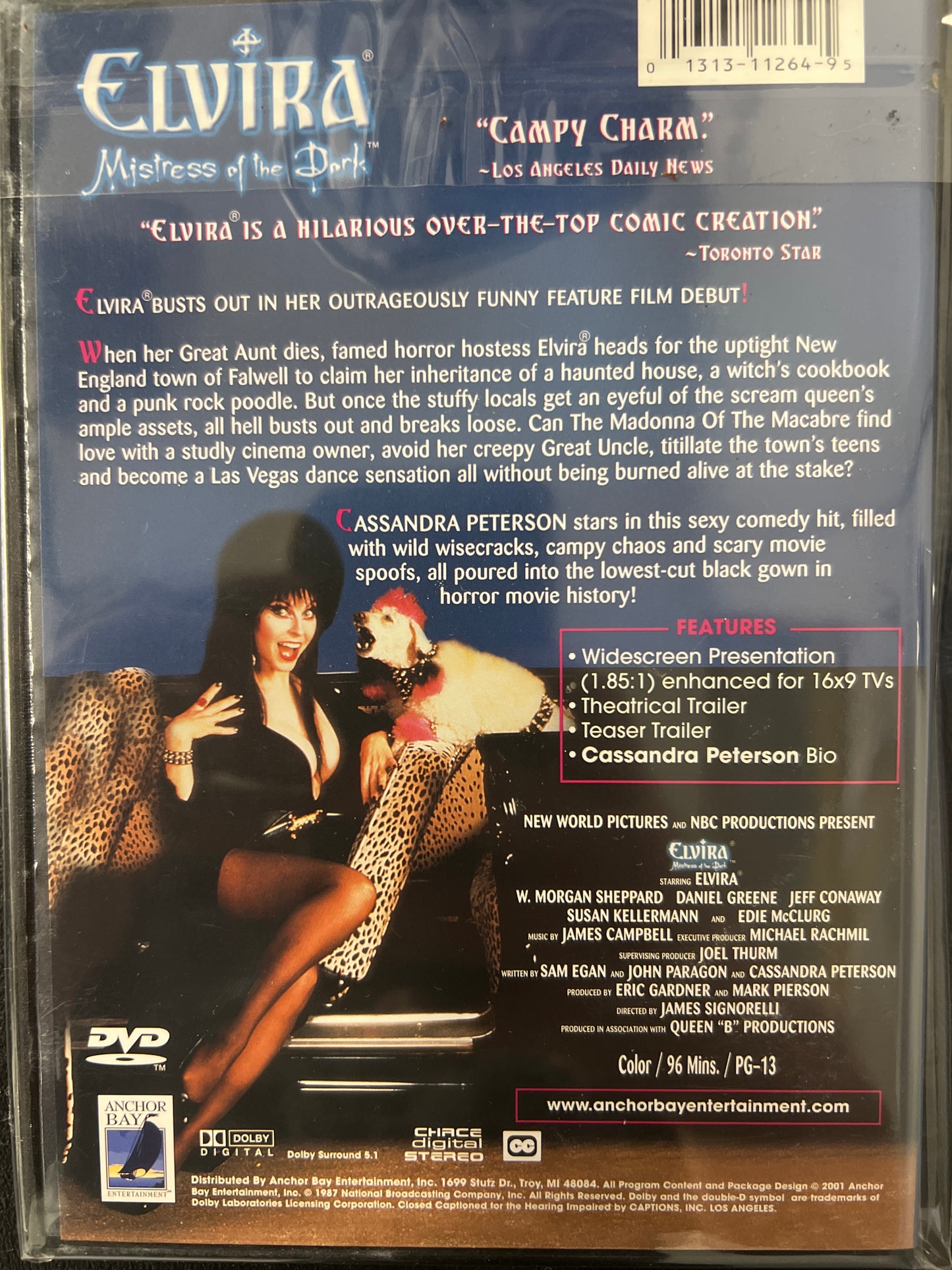 Elvira Mistress of the Dark DVD