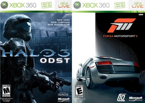 Forza 3 / Halo 3 Odst Double Pack 360