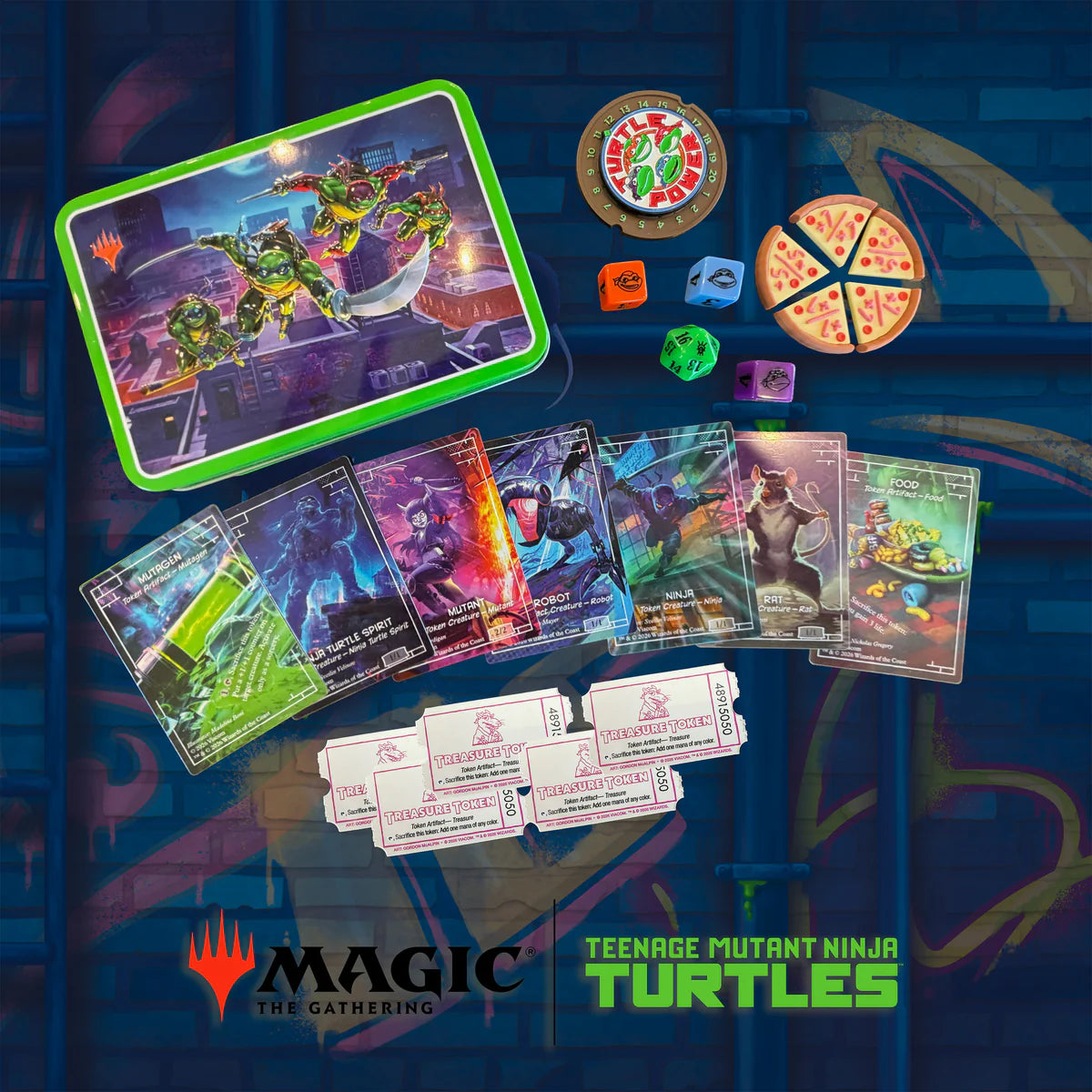 TMNT Beadle And Grimms MTG Token Set