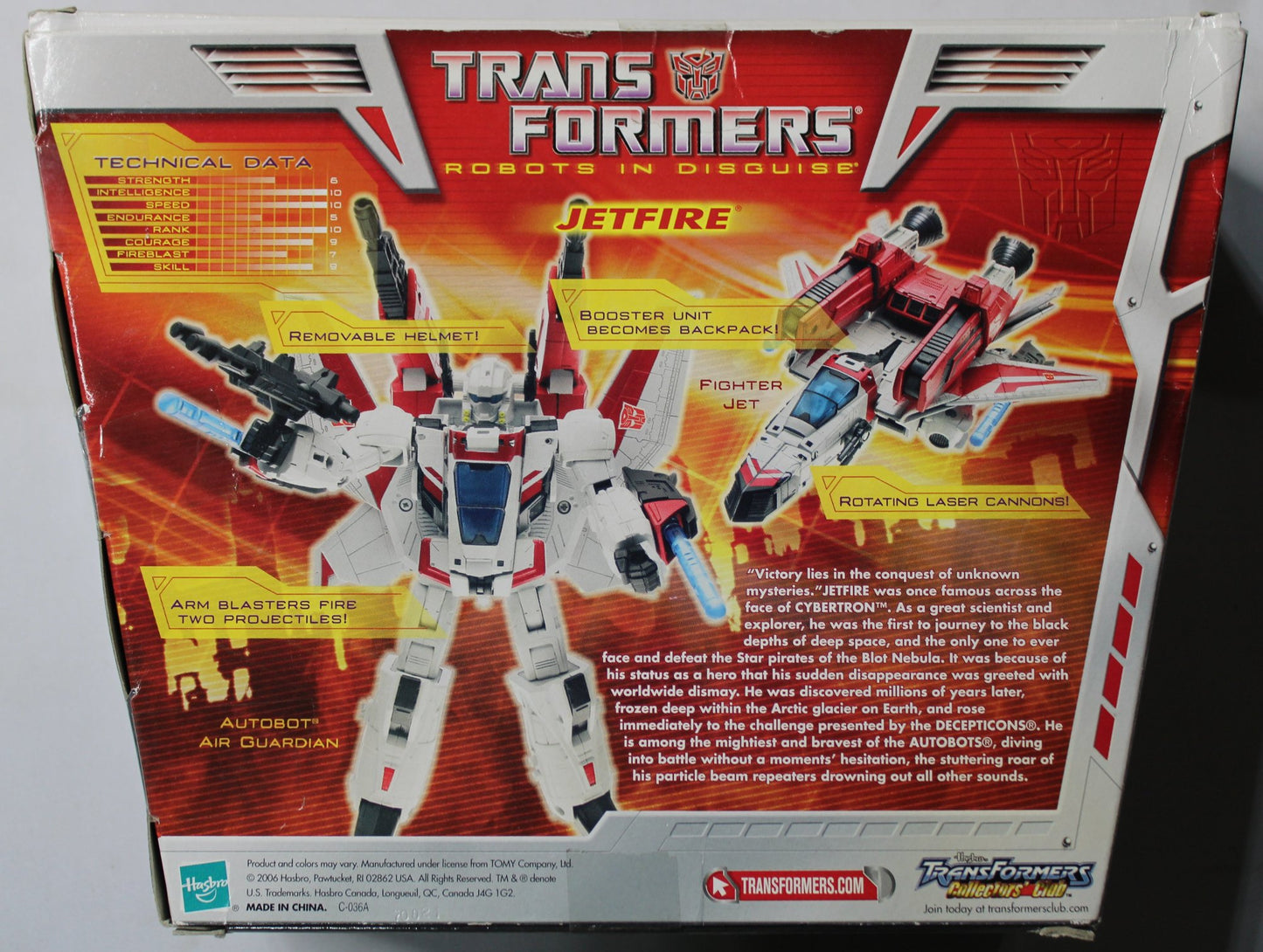 Transformers Jetfire Voyager Toy 2006