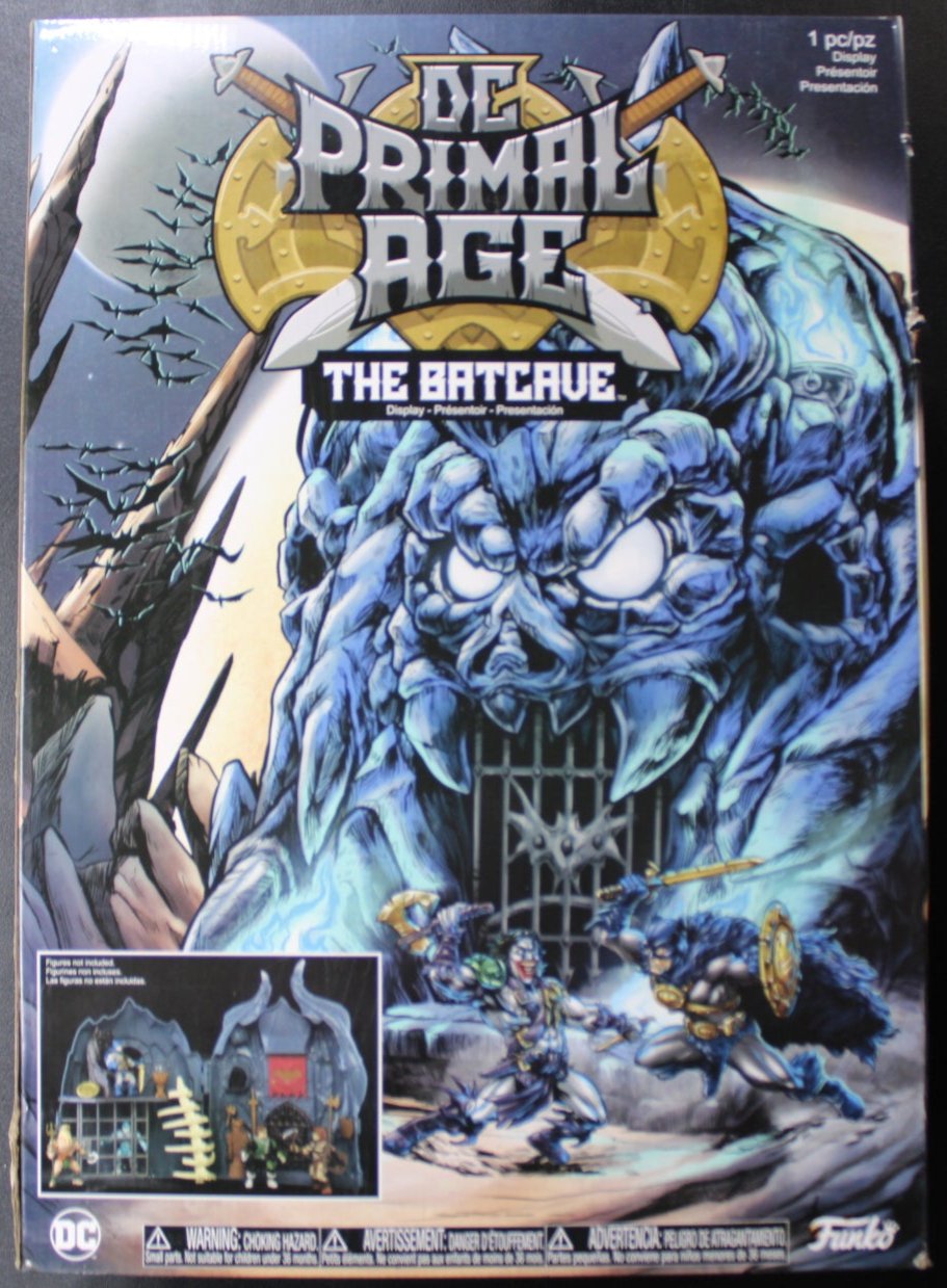 Funko DC Primal Age - Batcave Play Set