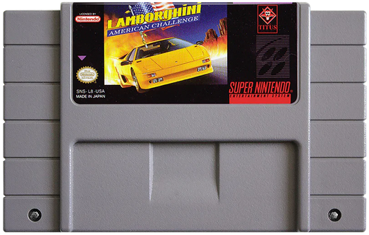 Lamborghini American Challenge SNES