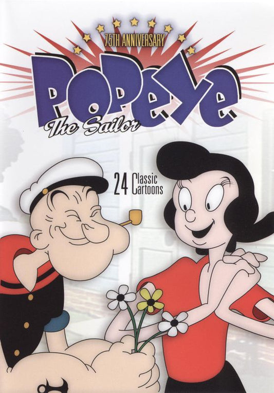 Popeye The Sailor 75th Anniversary 24 Classic Cartoons DVD