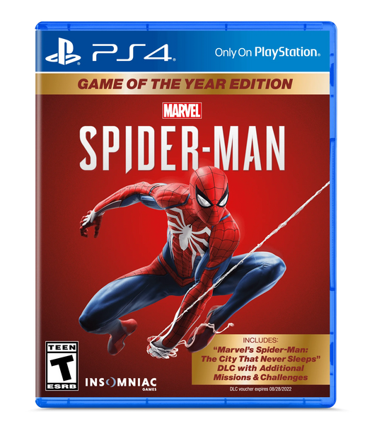 Marvel’s Spider-Man Game of the Year Edition PS4