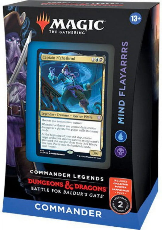 Mind Flayrrrs Baldur's Gate MTG Commander Deck