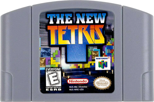 The New Tetris N64 Cartridge Only