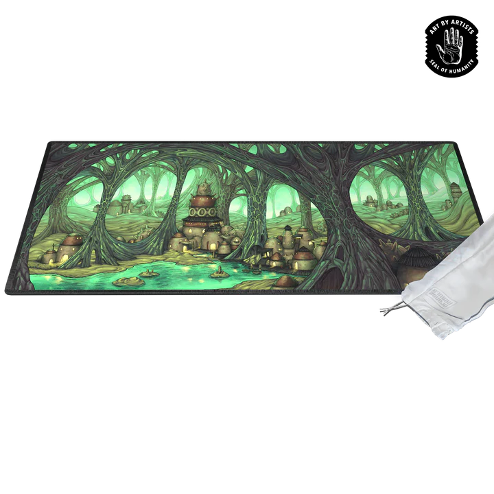 Arcane Landscapes The Caverns Playmat