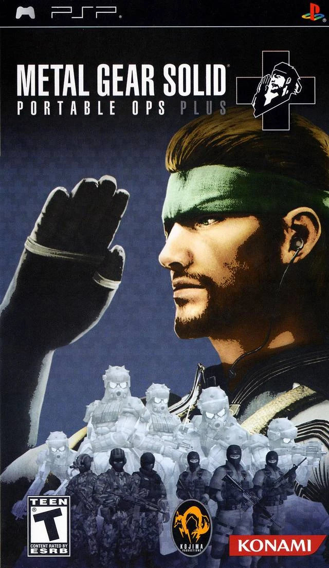 Metal Gear Solid Portable Ops Plus PSP
