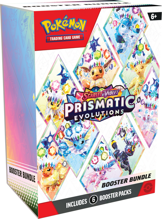 Prismatic Evolutions Pokemon Booster Bundle