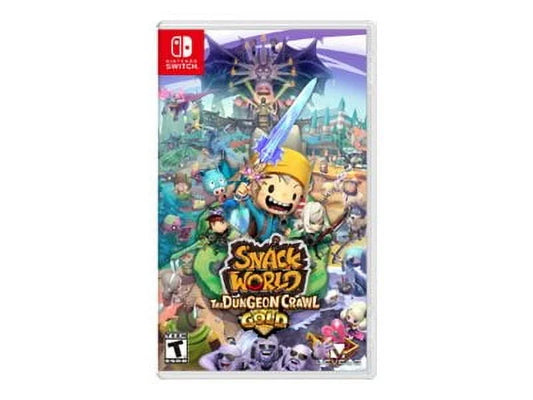 Snack World The Dungeon Crawl Gold Switch