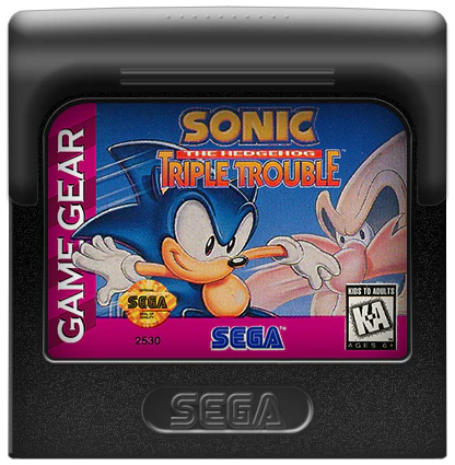 Sonic The Hedgehog Triple Trouble Game Gear