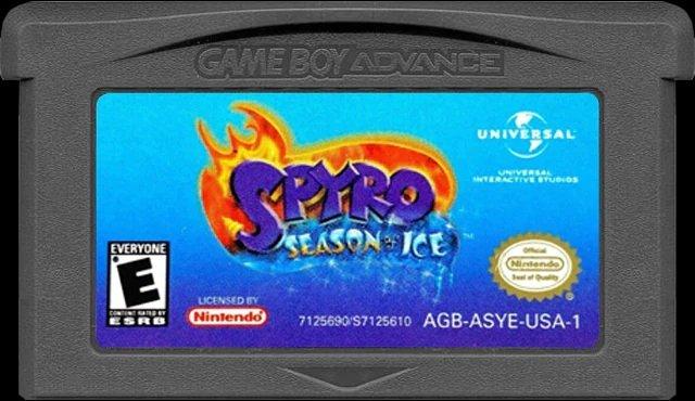 Spyro Season of Fire and Ice GBA