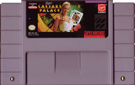 Super Caesars Palace SNES