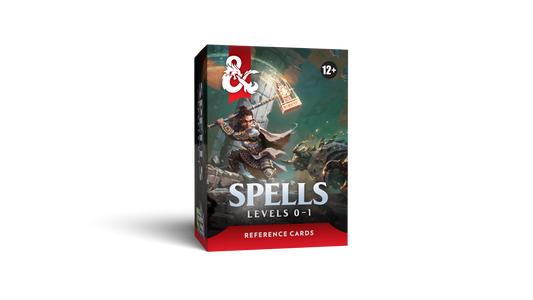 D&D Spellbook Reference Cards