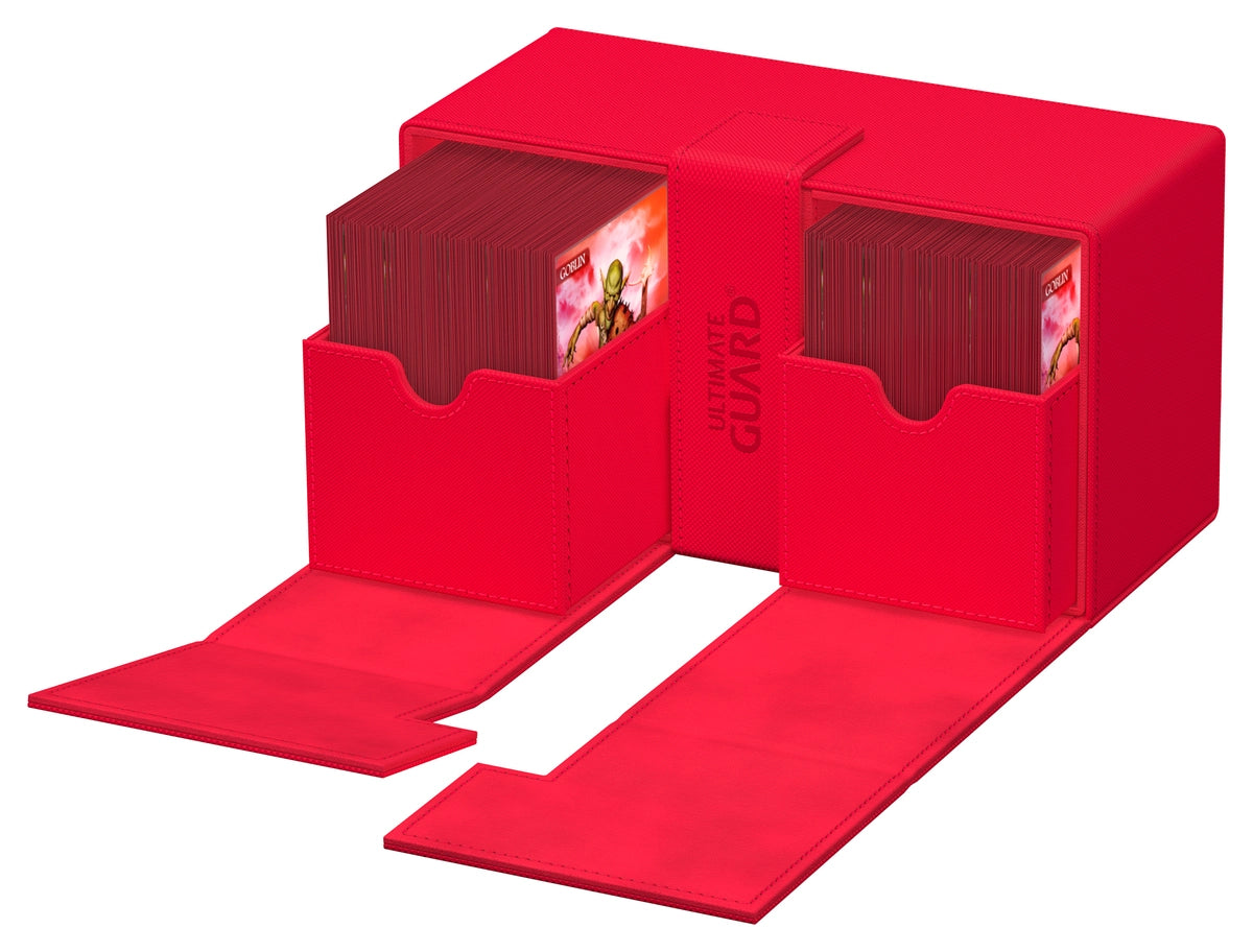Twin Flip 'n' Tray Deck Case - White - Ultimate Guard Deck Box