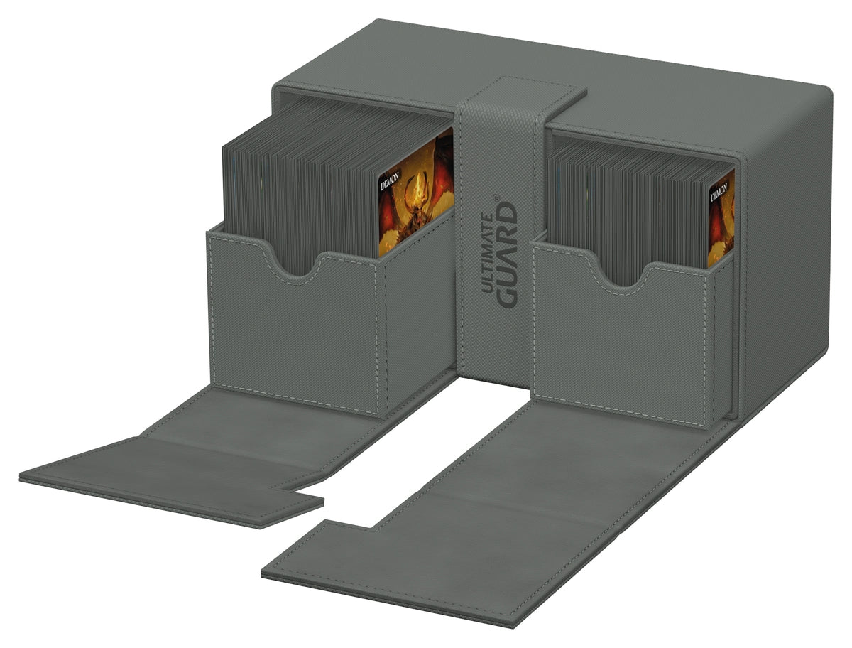 Twin Flip 'n' Tray Deck Case - White - Ultimate Guard Deck Box