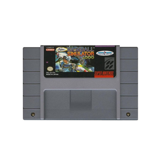 Baseball Simulator 1,000 SNES
