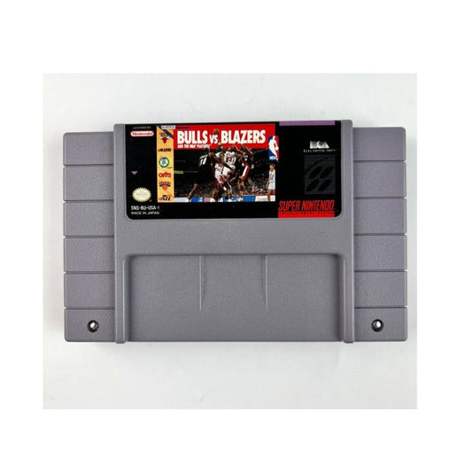 Bulls Vs Blazers Nba SNES