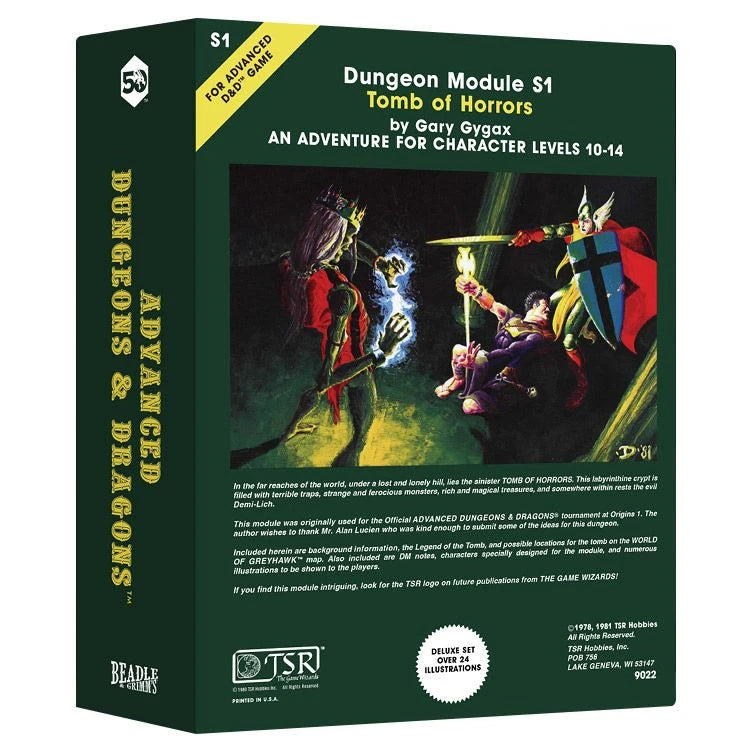 Beadle and Grimm's D&D Module Dice Collection