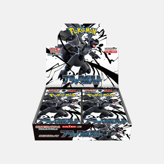 Black Bolt Japanese Pokemon Booster Box