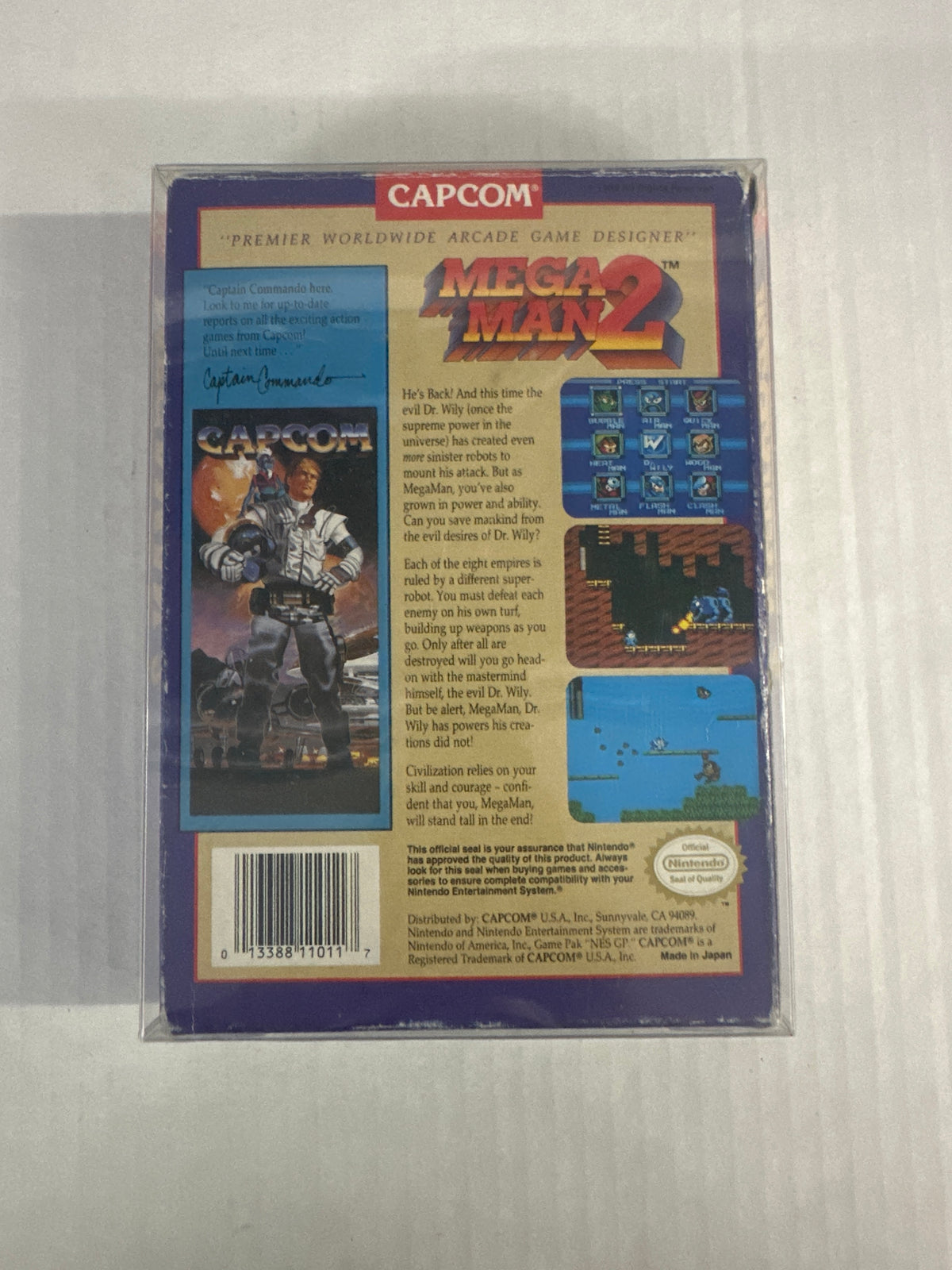 Mega Man 2 NES in Box