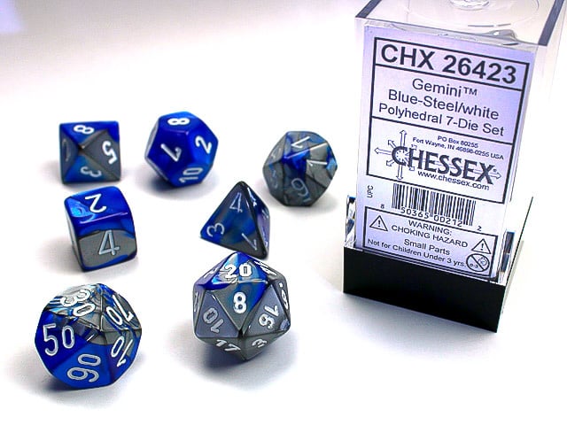 Chessex Standard 7-Dice Set