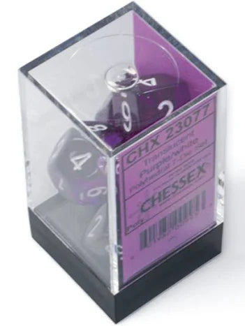 Chessex Standard Translucent 7-Dice Set