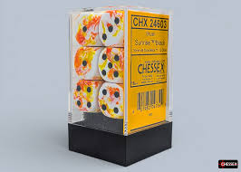Chessex 16mm D6 Dice Block - Pick Your Color