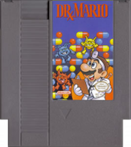 Dr Mario NES Cartridge