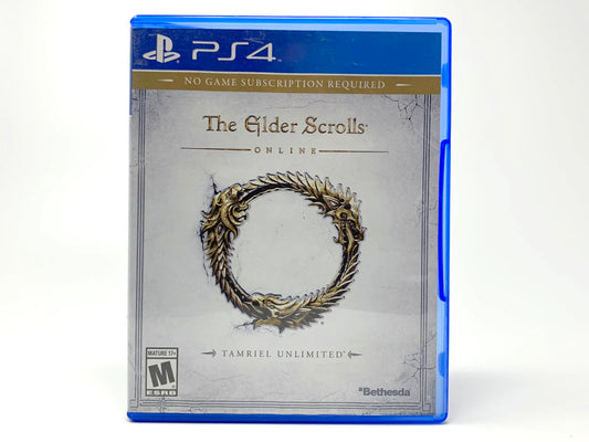 Elder Scrolls Online Tamreil Unlimited PS4