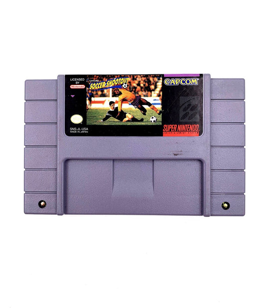 Capcoms Soccer Shootout SNES