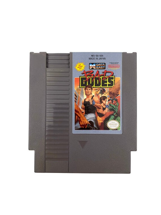 Bad Dudes NES Cartridge