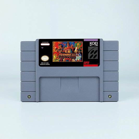 Romance of the Three Kingdoms 3 Dragon of Destiny SNES