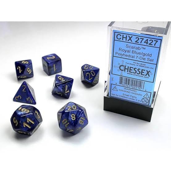 Chessex Standard Scarab 7-Dice Set