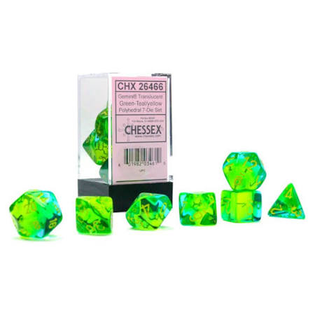 Chessex Standard Gemini 7-Dice Set