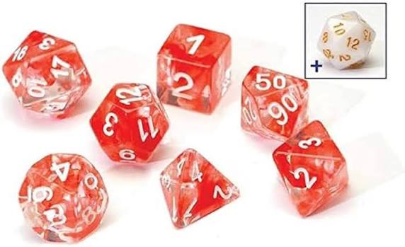 Sirius 7 Dice set Pick your Color