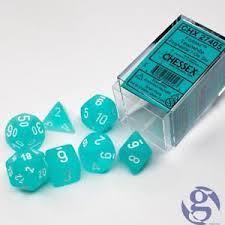 Chessex Standard Frosted 7-Dice Set