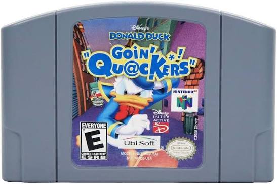 Donald Duck Goin' Quackers N64